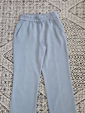 Lululemon Softstreme Cropped Pants Size 4 In Steel Blue